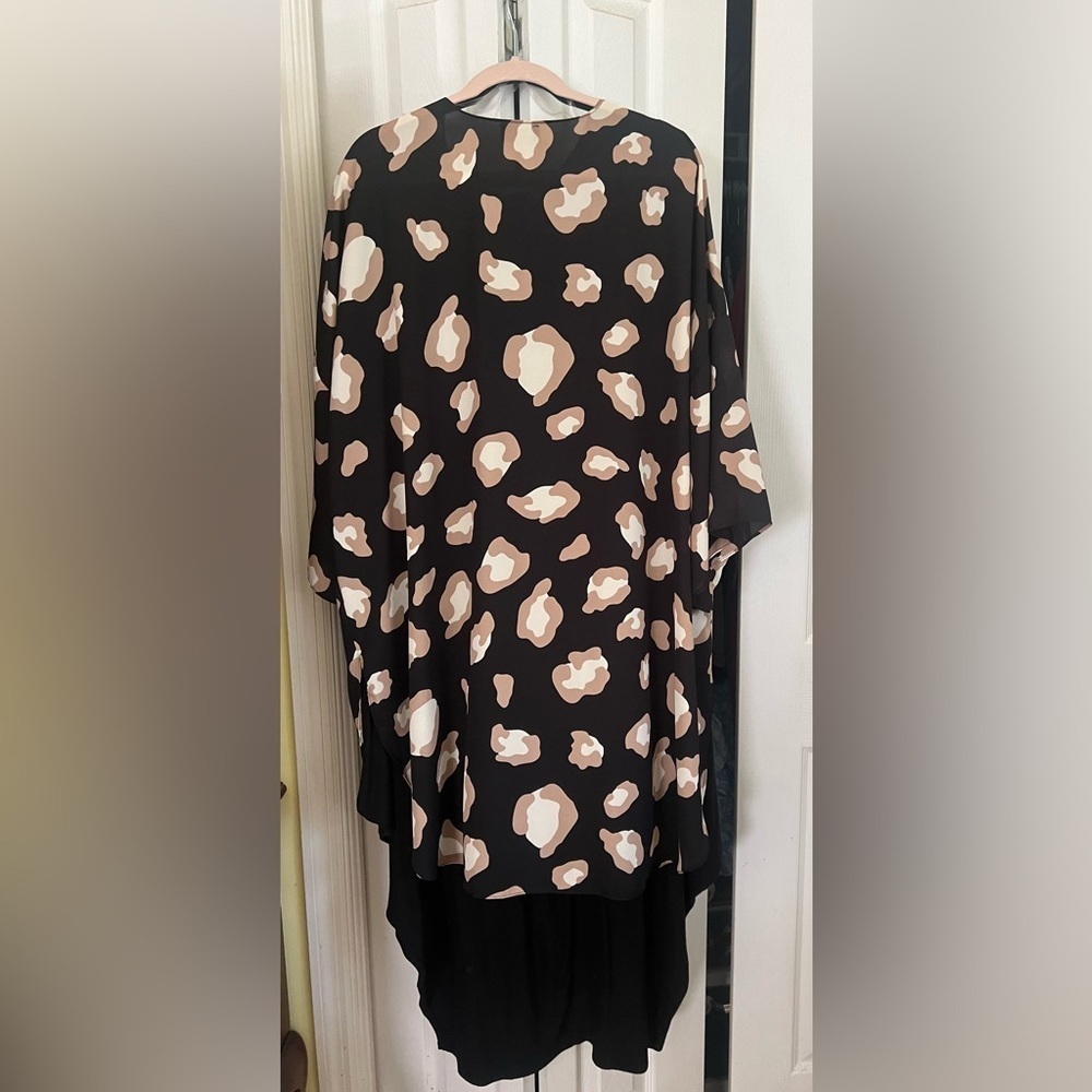 Black Dress with Kimono Large - Picture 2 of 3